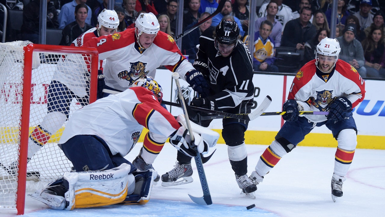 Panthers score twice in 3rd, can't catch Kings